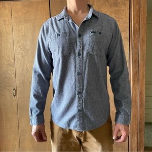 Men’s RVCA Long Sleeve Button Up